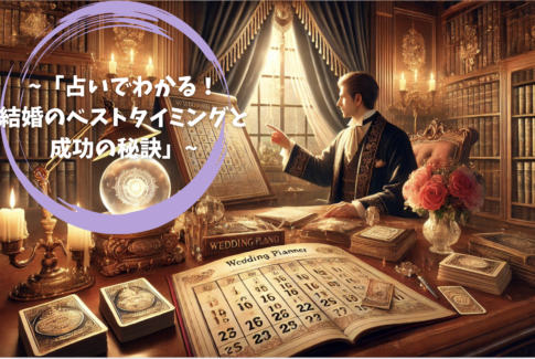 「占いでわかる！結婚のベストタイミングと成功の秘訣」