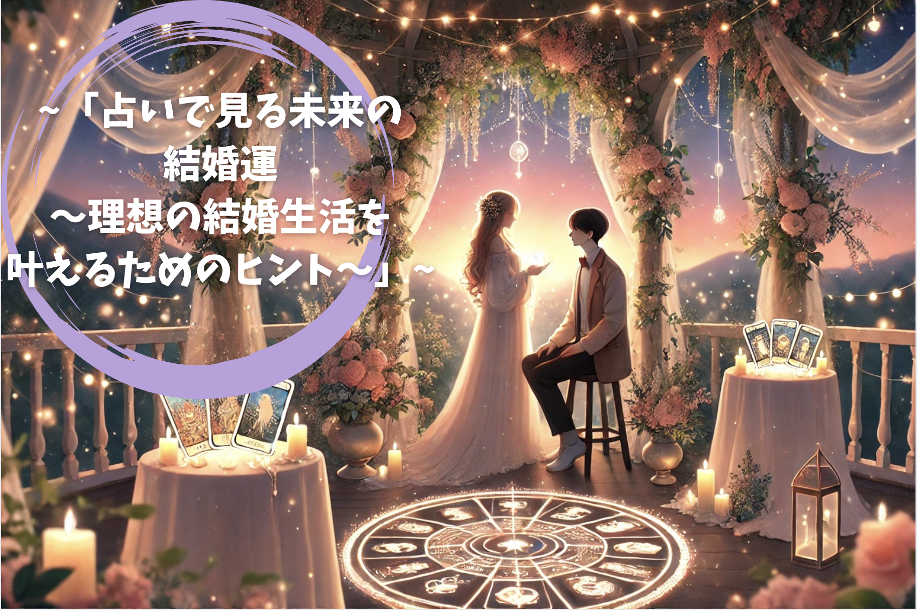 「占いで見る未来の結婚運〜理想の結婚生活を叶えるためのヒント〜」