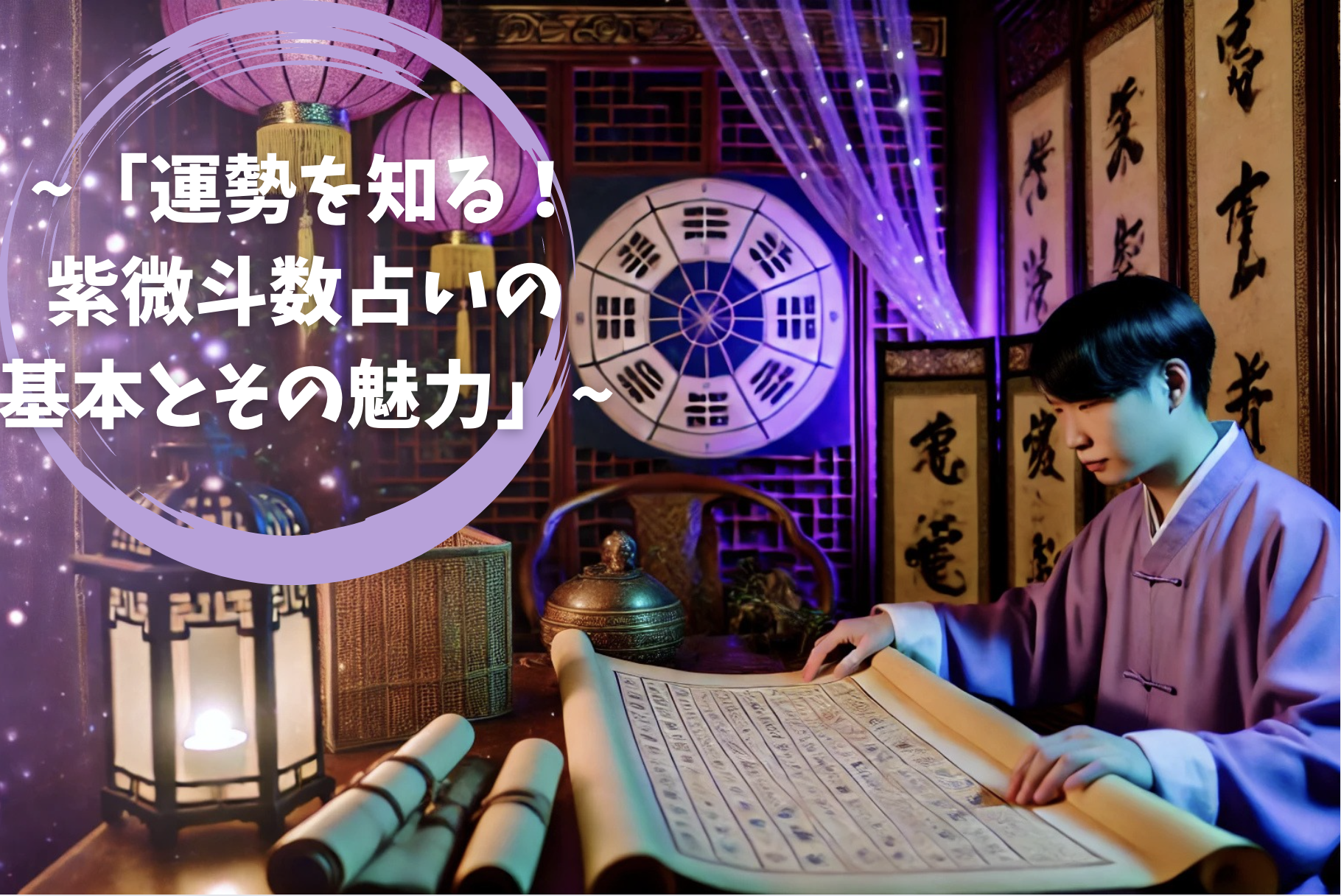 「運勢を知る！紫微斗数占いの基本とその魅力」